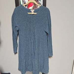 Sundance Blue Long Sleeve Dress